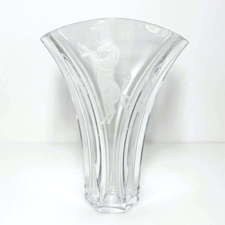 楽天市場】【中古】Baccarat バカラ ギンコ ベースS フラワーベース  