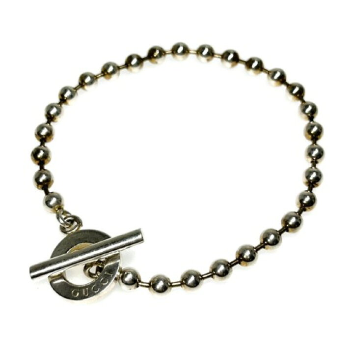 楽天市場】【中古】GUCCI グッチ ボールチェーン ブレスレット SV925 