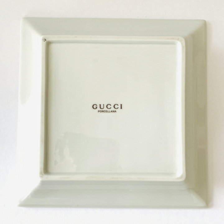 楽天市場】【中古】GUCCI グッチ アッシュトレイ 陶器 アイボリー 