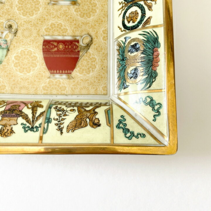 楽天市場】【中古】GUCCI グッチ アッシュトレイ 陶器 アイボリー 