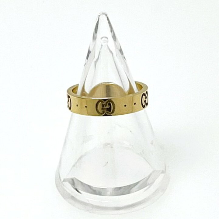 楽天市場】【中古】GUCCI グッチ アイコン リング 750YG ＃9 ブランド  