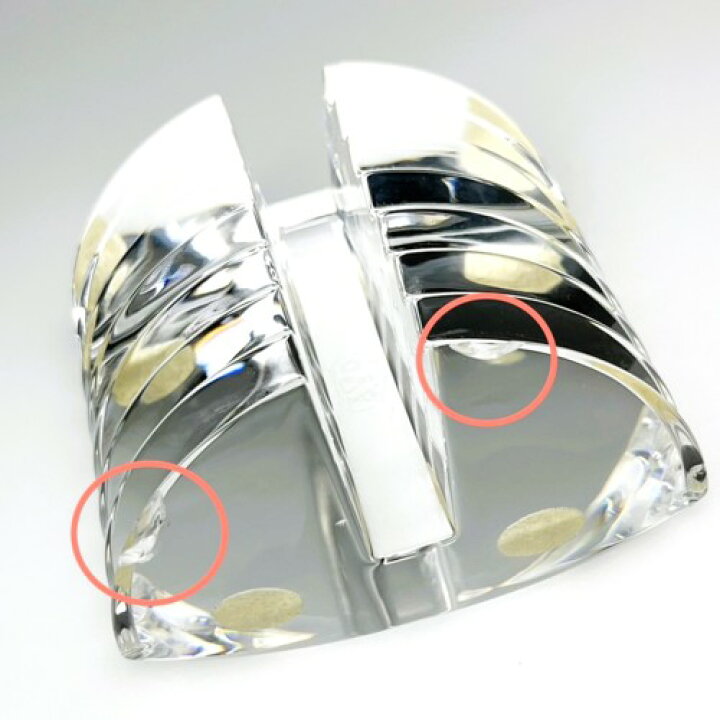 楽天市場】【中古】Baccarat バカラ フォトスタンド クリスタルガラス 