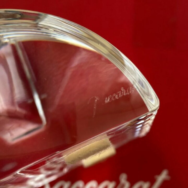 楽天市場】【中古】Baccarat バカラ フォトスタンド クリスタルガラス 