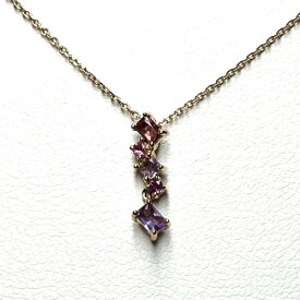 【中古】STAR JEWELRY　スタージュエリー　カラーストーン　ネックレス　K18PG　5Pカラーストーン　ブランドジュエリー　アクセサリー　ペンダント　色石　マルチカラー　マルチストーン　750　18金　K18ピンクゴールド　レディース　【中古】【53469】