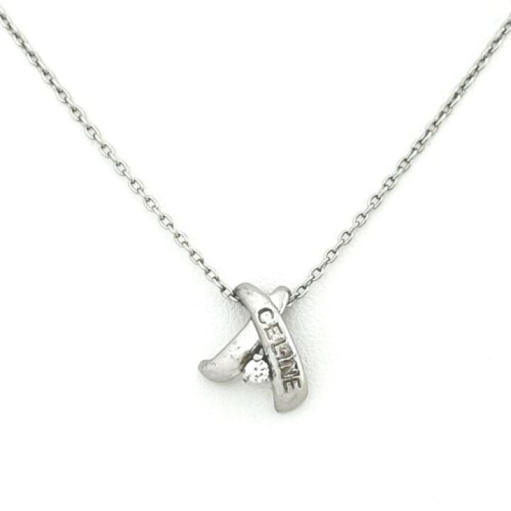 楽天市場】【中古】CELINE セリーヌ シグネチャー ネックレス Pt900  