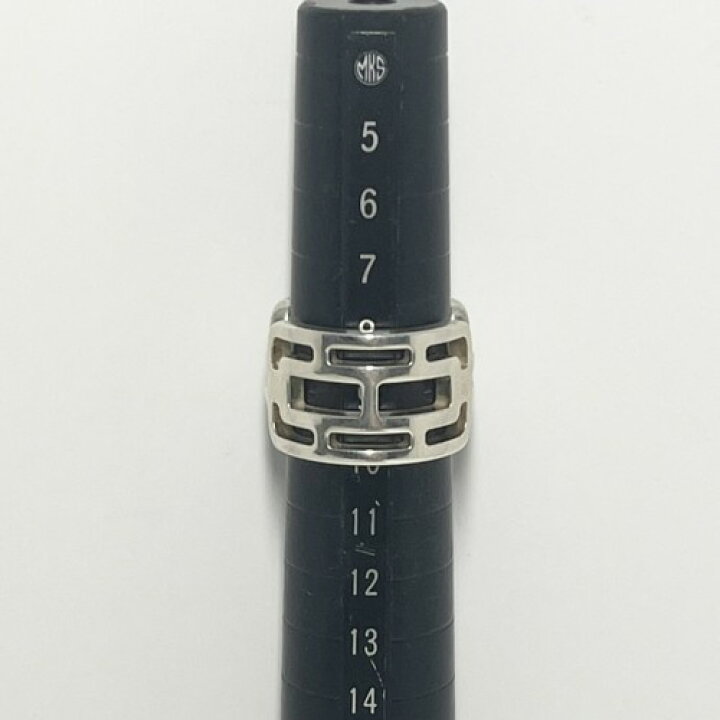 楽天市場】【中古】HERMES エルメス アルカン PM リング Ag925 ＃49 