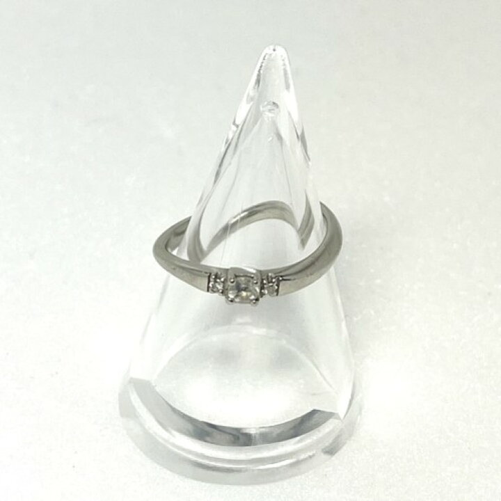 楽天市場】【中古】4℃ ヨンドシー ムーンストーン ダイヤ リング Pt950
