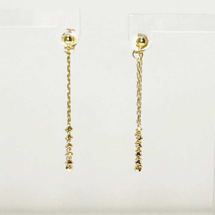 楽天市場】【中古】AHKAH アーカー ミモザ ピアス K18YG ブランド 