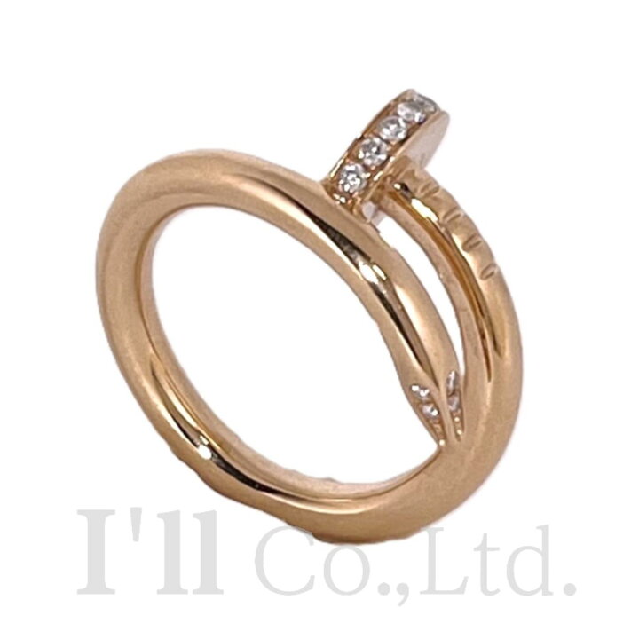 楽天市場】【中古】CARTIER カルティエ ジュスト アン クル リング  