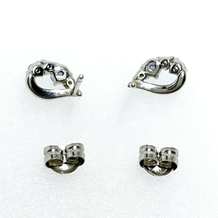 楽天市場】【中古】4℃ ヨンドシー しずくモチーフ ピアス K10WG アクア 