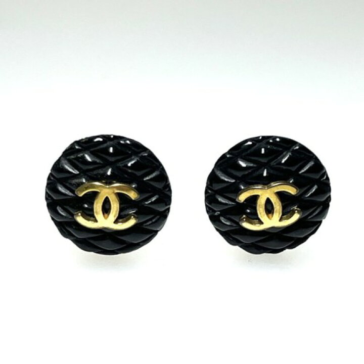 楽天市場】【中古】CHANEL シャネル ココマーク マトラッセ イヤリング  