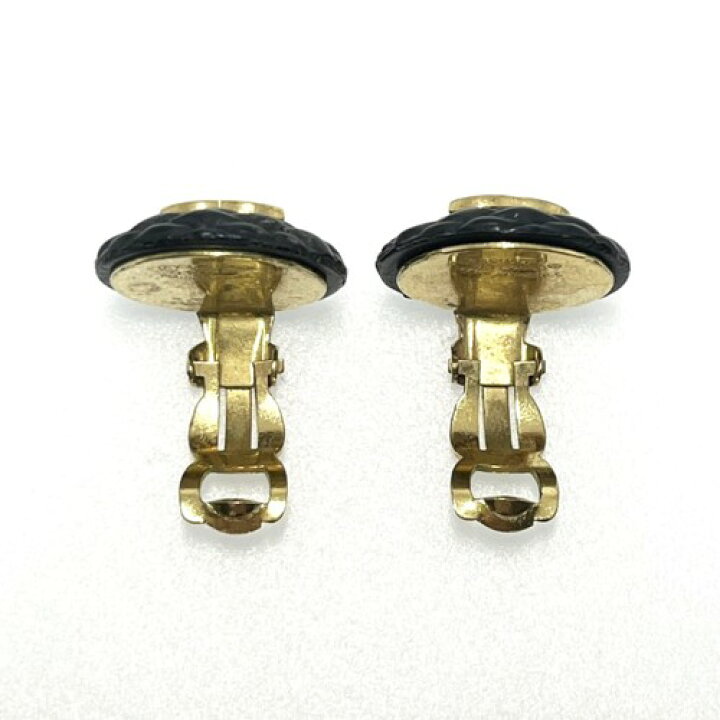 シャネル CHANEL ココマーク マトラッセ イヤリング 93A レア 