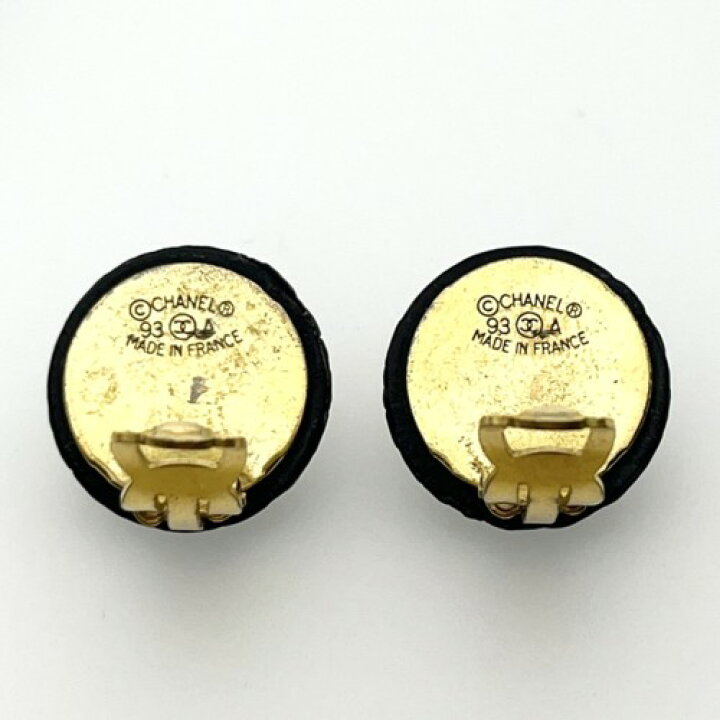 楽天市場】【中古】CHANEL シャネル ココマーク マトラッセ イヤリング  