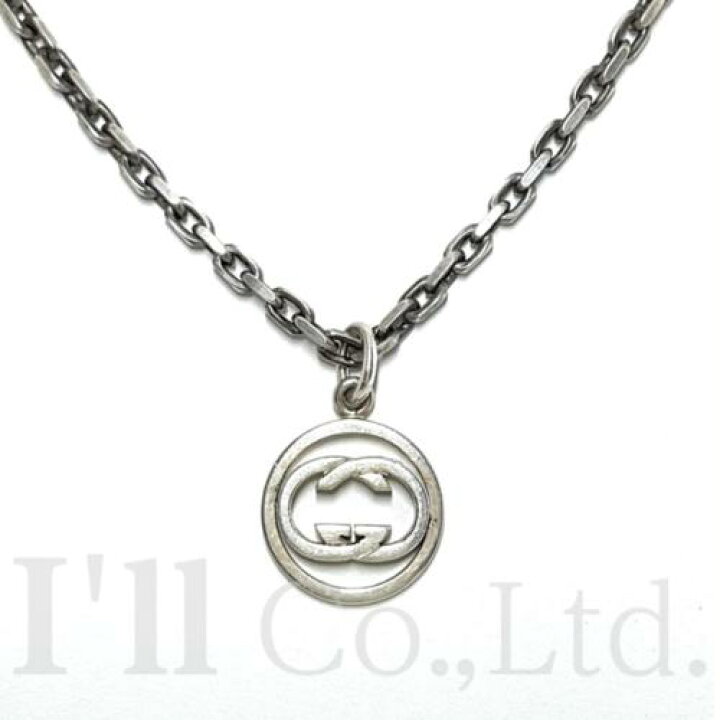 楽天市場】【中古】GUCCI グッチ インターロッキングG ネックレス  