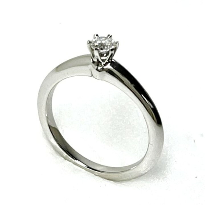 楽天市場】【中古】Tiffany&Co. ティファニー ソリティア リング Pt950  