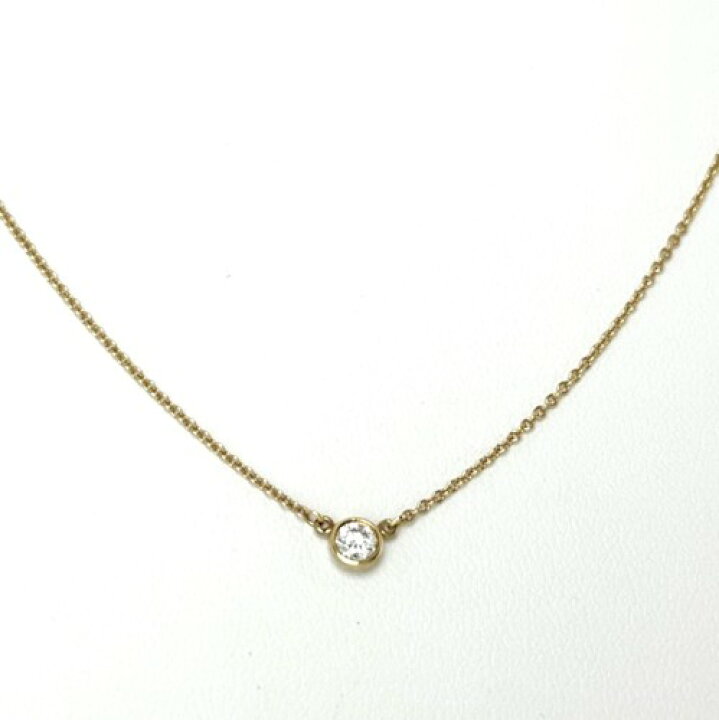 楽天市場】【中古】Tiffany&Co. ティファニー バイザヤード ネックレス  