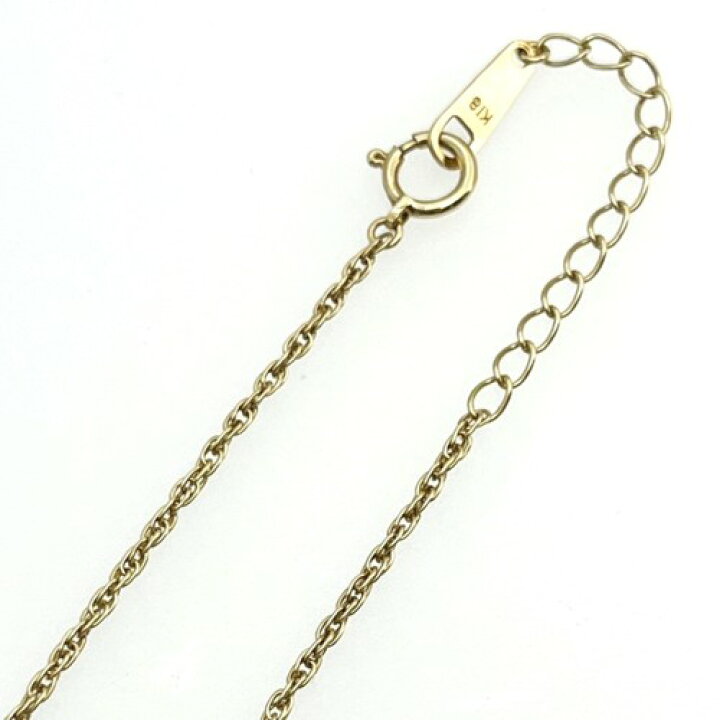 楽天市場】【中古】田崎 タサキ フラワーモチーフ ネックレス K18YG  