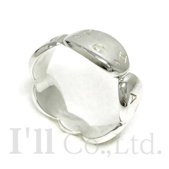楽天市場】【中古】CHANEL シャネル ロゴ リング SV925 14号 ブランド  