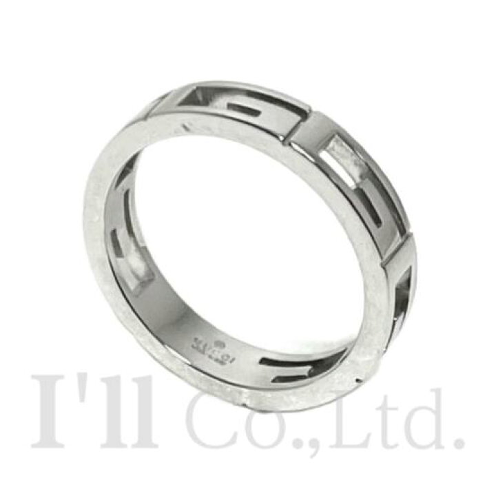 楽天市場】【中古】GUCCI グッチ マルチプル リング 750WG 15号  