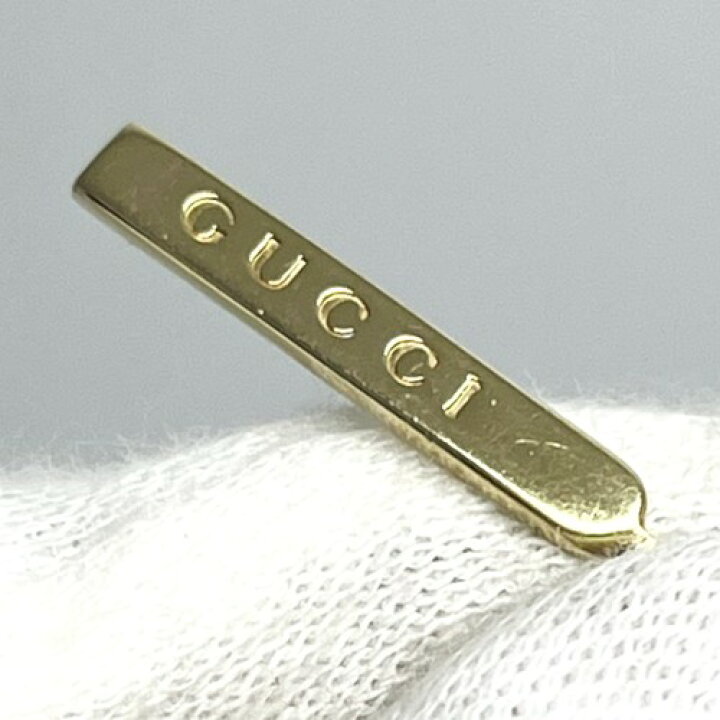 楽天市場】【中古】GUCCI グッチ ラリアット ピアス 750YG ブランド 