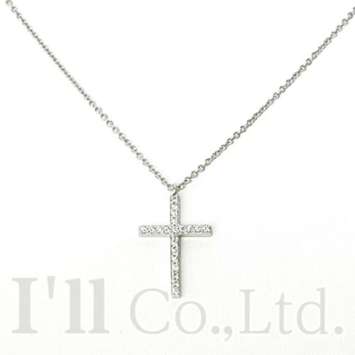 楽天市場】【中古】Tiffany&Co. ティファニー メトロクロス ネックレス  