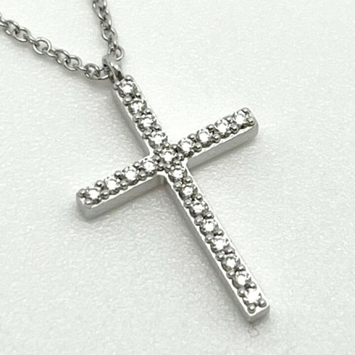 楽天市場】【中古】Tiffany&Co. ティファニー メトロクロス ネックレス  