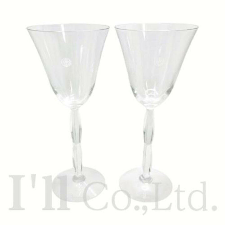 楽天市場】【中古】Baccarat バカラ オンド ワイングラス ペアグラス  