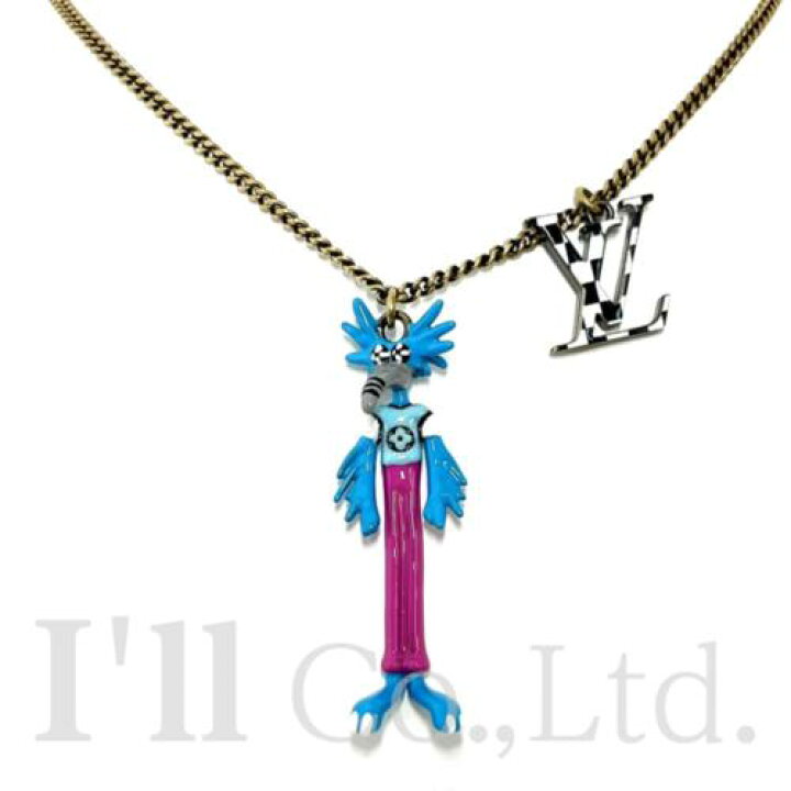 楽天市場】【中古】Louis Vuitton ルイ・ヴィトン ペンダント・LV  