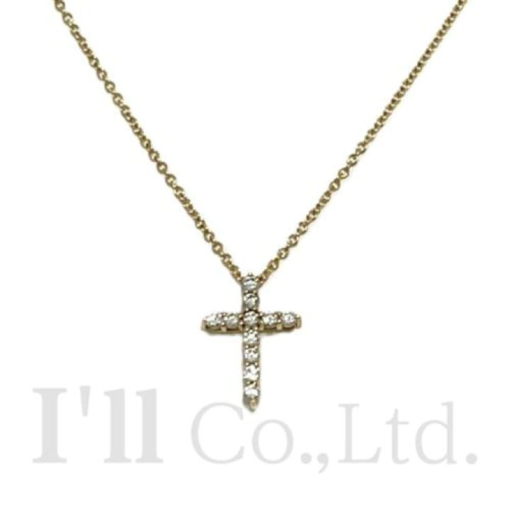 楽天市場】【中古】Tiffany&Co. ティファニー クロス ネックレス ミニ 