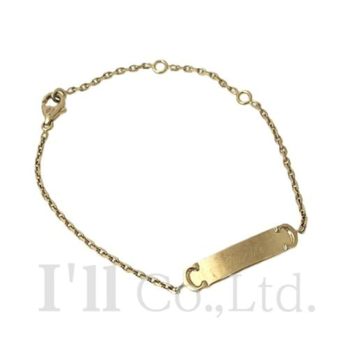 楽天市場】【中古】CARTIER カルティエ チェーン ブレスレット 750YG  