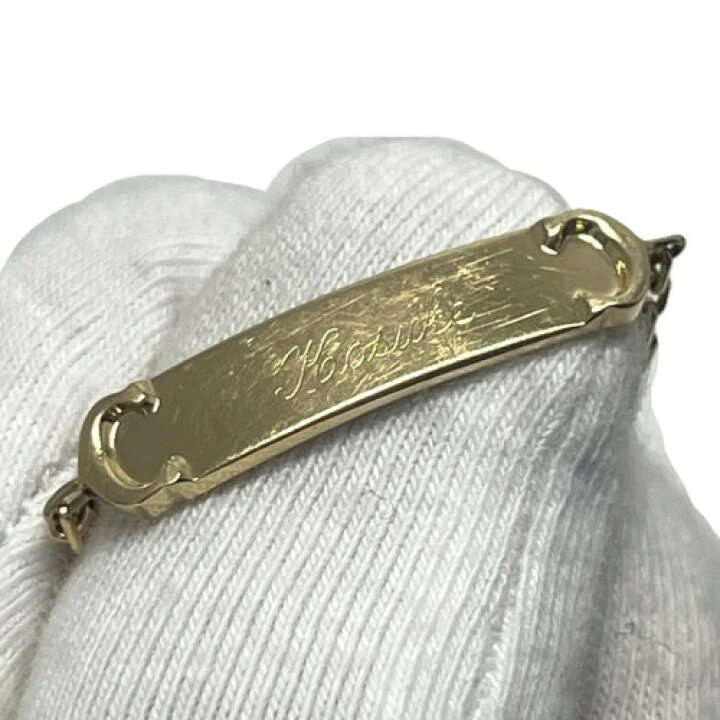 楽天市場】【中古】CARTIER カルティエ チェーン ブレスレット 750YG  