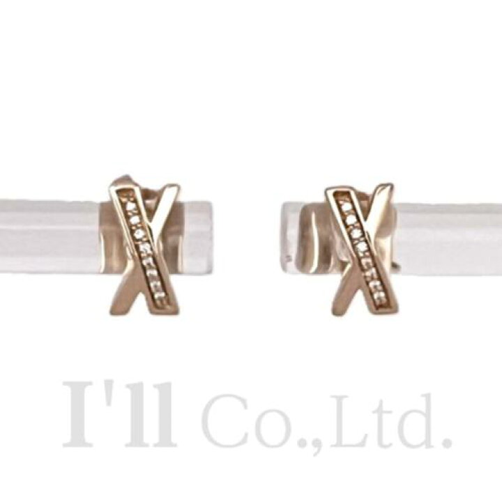 楽天市場】【中古】Tiffany&Co. ティファニー アトラスX ピアス 750PG  