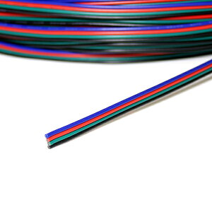 VFF 0.3sq 1m /// C~JtJ[ RGB LEDΉ 4c d | [֑Ή rj`R[h s [h RGBe[vCg zp P[u ledCg lede[v  LED X C~