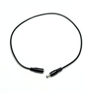 dc 延長 ケーブル 50cm 黒 許容量 3A 0.3スケア 12v 〜24v DCプラグ外形5.5mm×内径2.1mm メール便対応可…