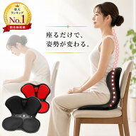 【楽天1位】 骨盤矯正 椅子 クッション 姿勢矯正 チェア 猫背 腰痛対策 座椅子 デスクワーク オフィス 姿…