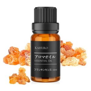 Kahuro�t�����L���Z���X����10ml�G�b�Z�V�����I�C�����V�R���o�A���}�I�C���i�`�������A���}�f�B�t���[�U�[�p������p�����nFrankincenseEssentialOil