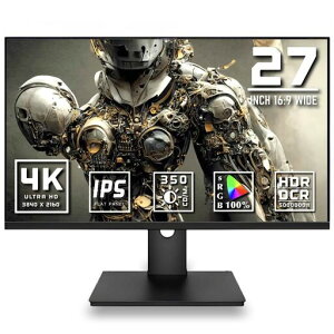 4K���j�^�[27�C���`�f�B�X�v���CIPS�p�l��LEDUHD3840x2160/�����/�����^/HDR/FreeSync/HDMI/DisplayPort/�X�s�[�J�[����YSM-HQ270U60HZ4K(�m�[�}���X�^���h)