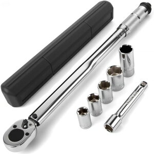 JiiinMiiin �g���N�����` �v���Z�b�g�^ �����^�C�v46.5cm �����p12.7mm (1/2�C���`) 28~210N�Em �Ԑ��� �^�C�������p �����x�v���X�}�C�i�X3% �\�P�b�g�t�� �ۊǃP�[�X�t��