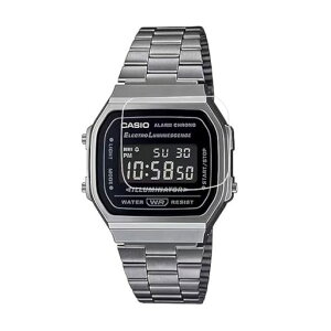 Zshion [3��] �Ή� Casio A168 �p �t���ی�t�B���� �����^ �����ߗ� �C�A�[�� ���˖h�~ �S�ʕی� �ȒP�ɓ\��܂� ��p�ی�t�B����