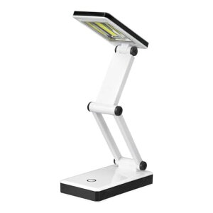 ELPA �G���p LED�R���p�N�g�f�X�N���C�g �܂肽����Ŏ����^�ׂ郉�C�g�ؑւ�3�i�K���� 2WAY�d�� ���F AS-LC01(W)