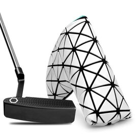 ゴルフパターカバーピンタイプパターカバーヘッドカバー高級レザーマグネット開閉ブレード型スコッティーキャメロンodysseyオデッセイ対応2色