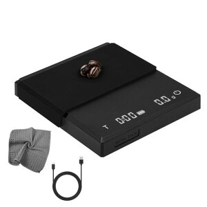 �R�[�q�[�X�P�[���u�����[�X�P�[���G�X�v���b�\�X�P�[���V���R���J�o�[�����x�^�C�}�[�t�����ʔ͈�0.1g-2000g���܈����H�i/�L�b�`��/�R�[�q�[�p�V���R���J�o�[USB�[�d��(�u���b�N)