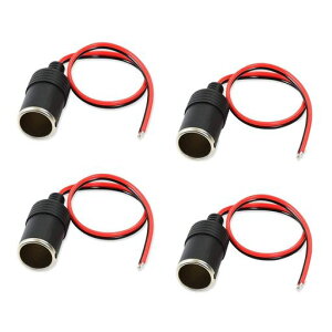 YFFSFDC�Ԃ̏[�d��d���v���O�[�q�V�K�[���C�^�[���X�\�P�b�g�P�[�u��12V/24V���p4����