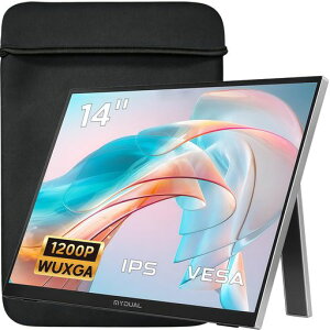 MYDUAL ���o�C�����j�^�[ 14�C���` VESA �y�� 1920*1200P ���o�C���f�B�X�v���C �|�[�^�u�����j�^�[ ������ �����IPS�t���p�l�� ���^ USB TYPE-C MINIHDMI
