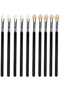 YFFSFDCアイシャドウチップスポンジチップ10本セット多機能アイシャドウブラシメイクブラシリップブラシアイメイクブラシメイクアップ用具