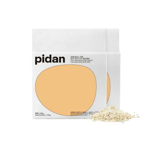 pidan猫砂おから固まるベントナイトとおから混ぜる脱臭抗菌真空パック飛び散らない天然素材臭みから解放(3.6kgx2袋)