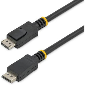StarTech.comDisplayPortP[u/50cm/fBXvC|[g1.2/VESAKiF胂j^[P[u/4K60Hz/b`tDPRlN^IX-IXDISPL50CMubN