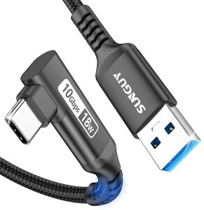SUNGUYUSBTypeC�P�[�u��1ML��USB3.1Gen210Gbps�f�[�^�]��USB-AtoUSB-CAndroidAuto�Ή��^�C�vc�P�[�u��3A�}���[�d���ϋv�i�C�����҂�
