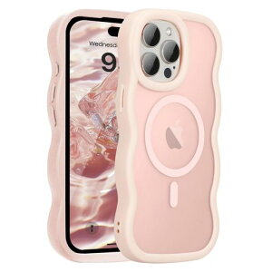 UEEBAI�Ή�iPhone12/12Pro�p�̃P�[�X����TPU�E�F�[�u�f�U�C���X�}�z�P�[�X�N���A�����l�C�������P�[�XMagSafe�Ή����^�y�ʑϏՌ��g�^�o���p�[�X�}�z�P�[�X-�s���N