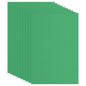 PATIKILライト緑非粘着性EVAフォームシート12x8”2mm厚EVAフェルト工芸DIYプロジェクト用10枚